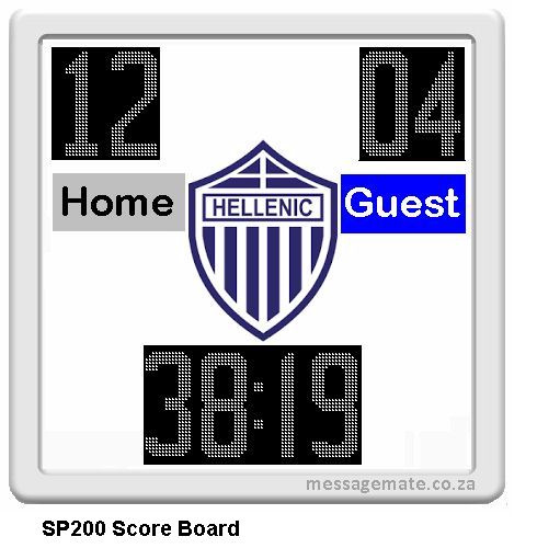 Scoreboard Model Soccer