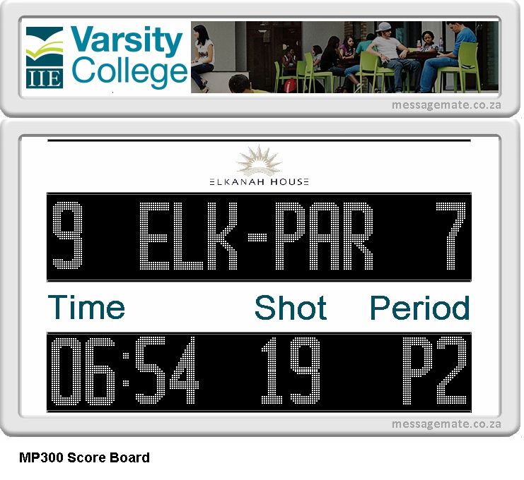 Scoreboard Model Soccer